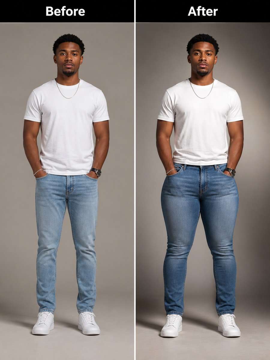 Curvy Jeans Campaign Edit photo
