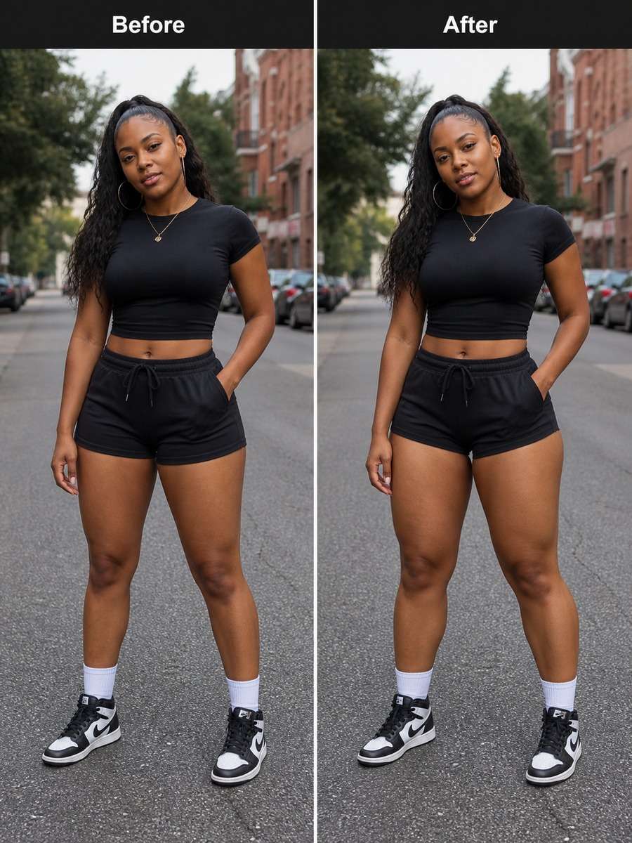 Toned Thick Thighs Street Style Edit photo