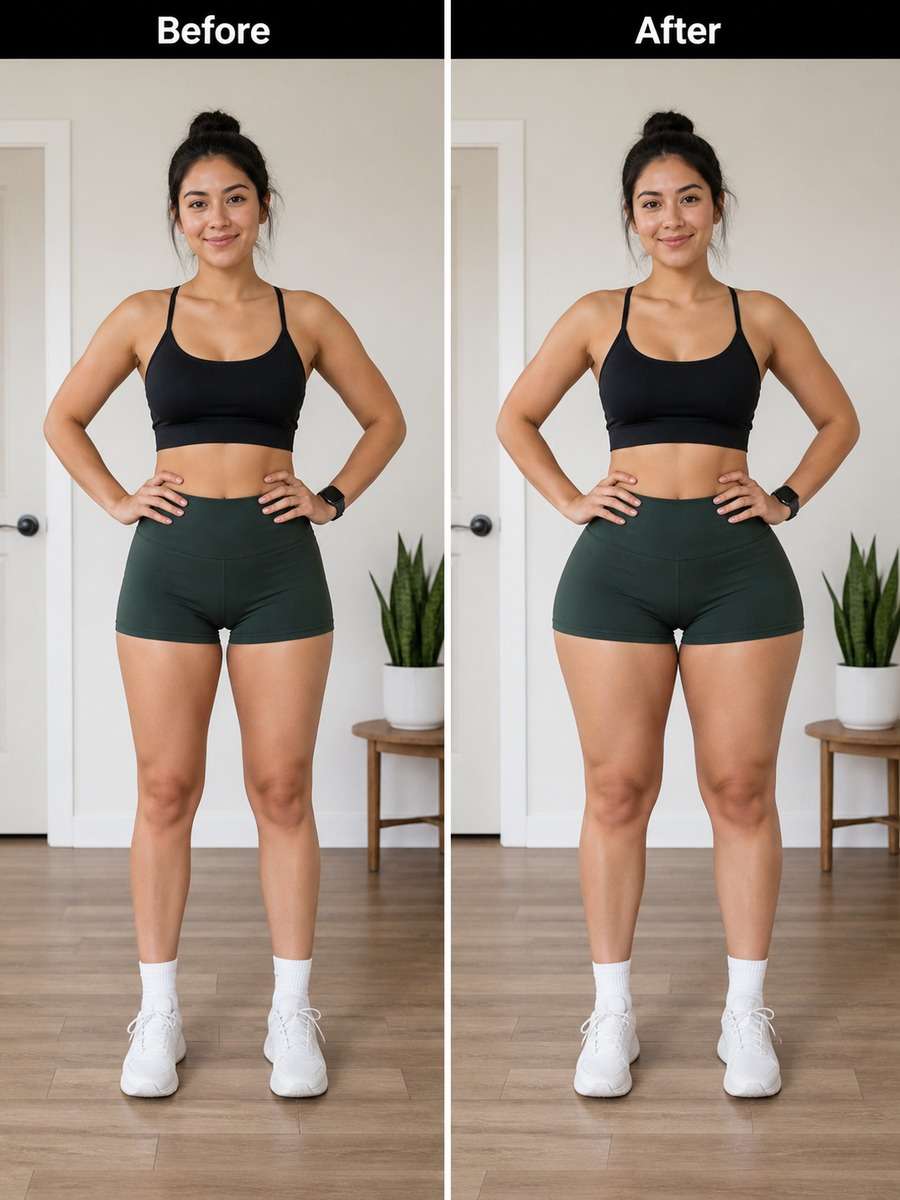 Realistic Curvy Fashion Campaign Edit photo