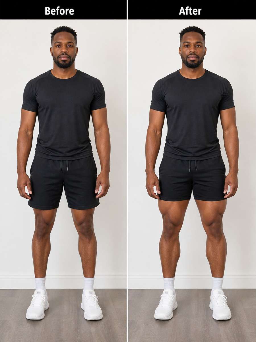 Athletic Lower-Body Balance Edit photo