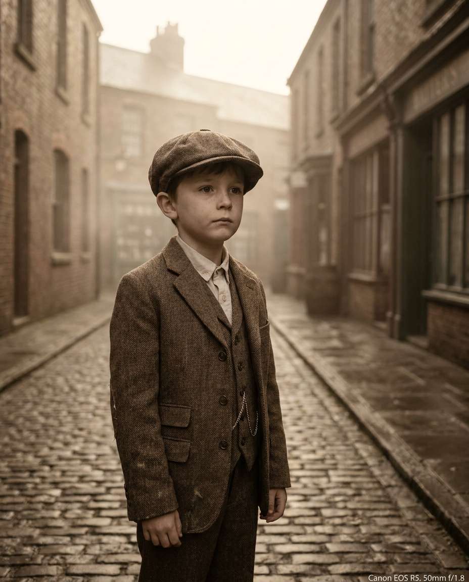 1920s inspired newsboy photo