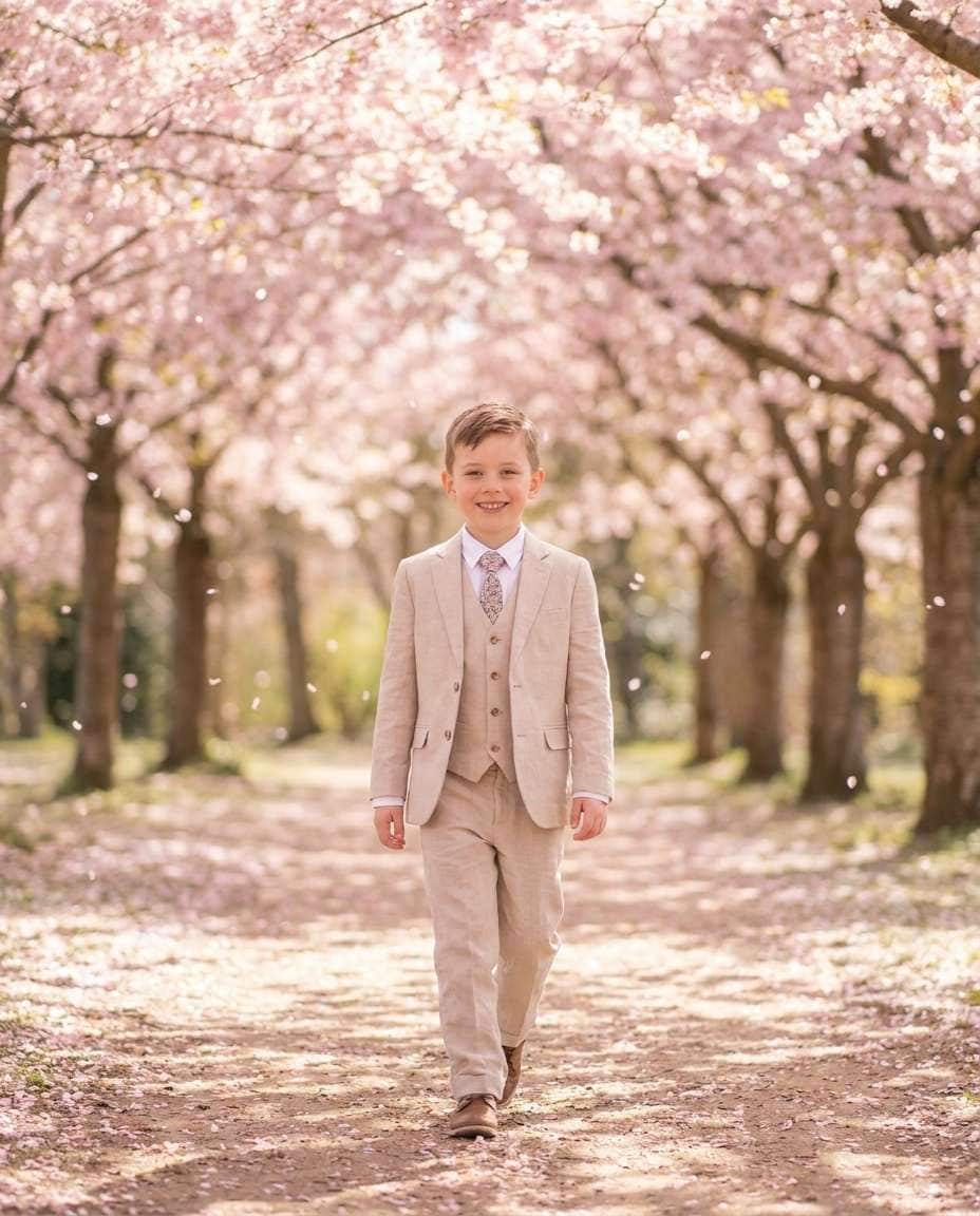 spring blossom path photo