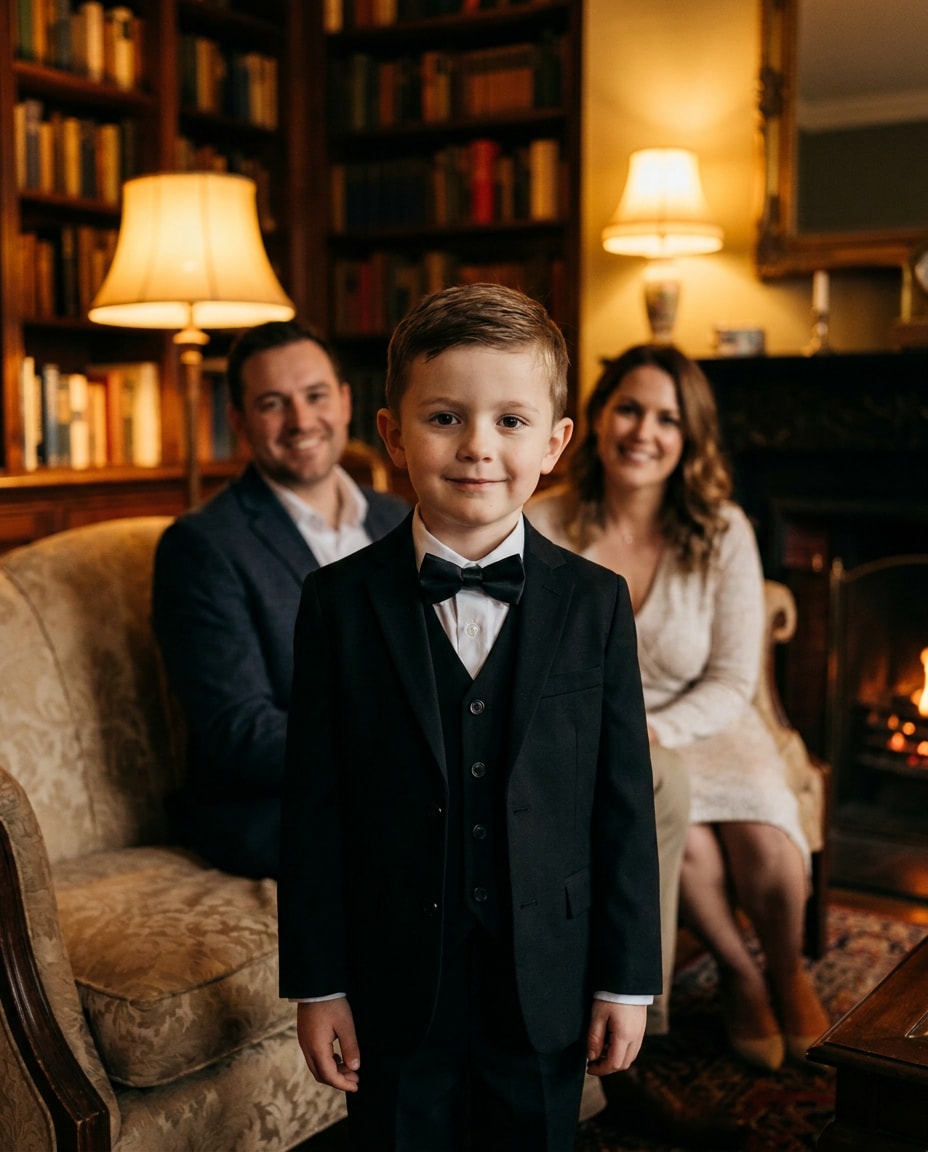 family portrait centerpiece photo