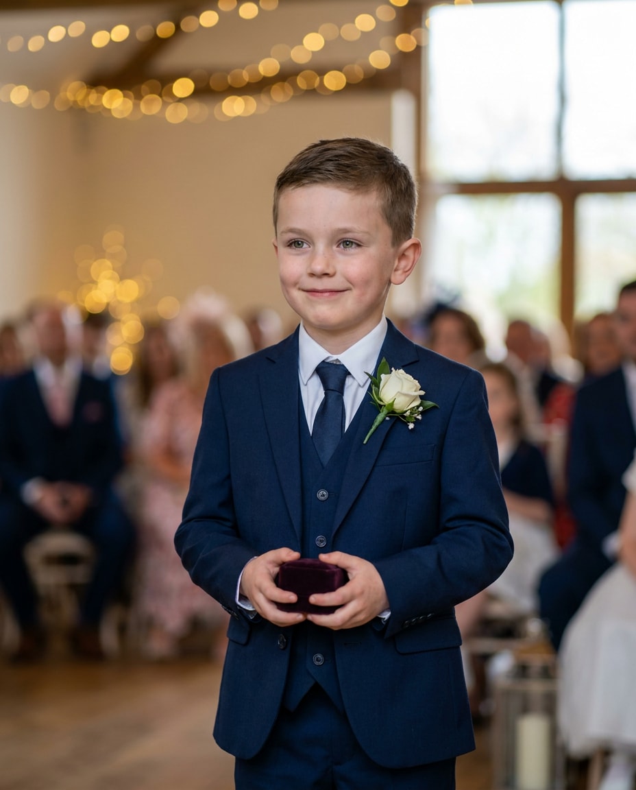 wedding ring bearer photo