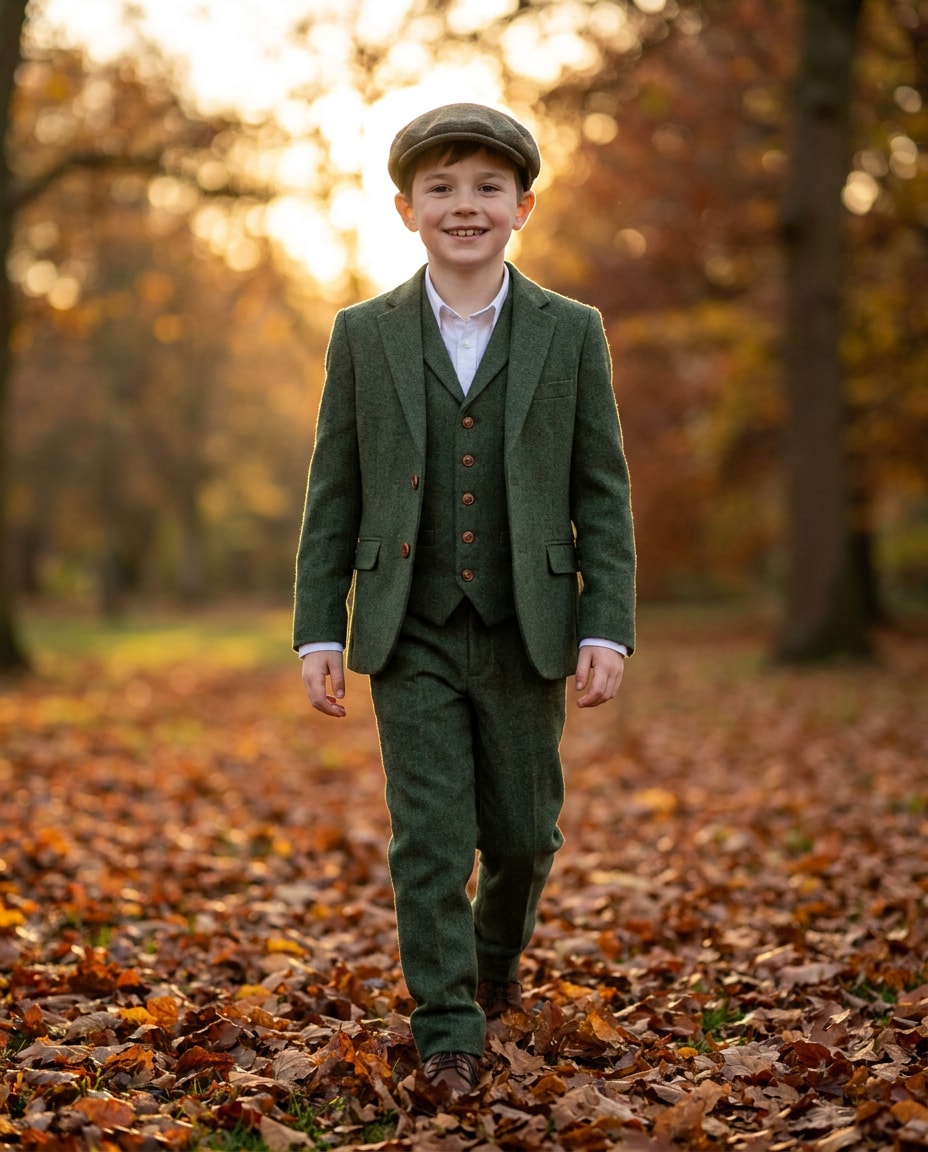 autumn leaves walk photo