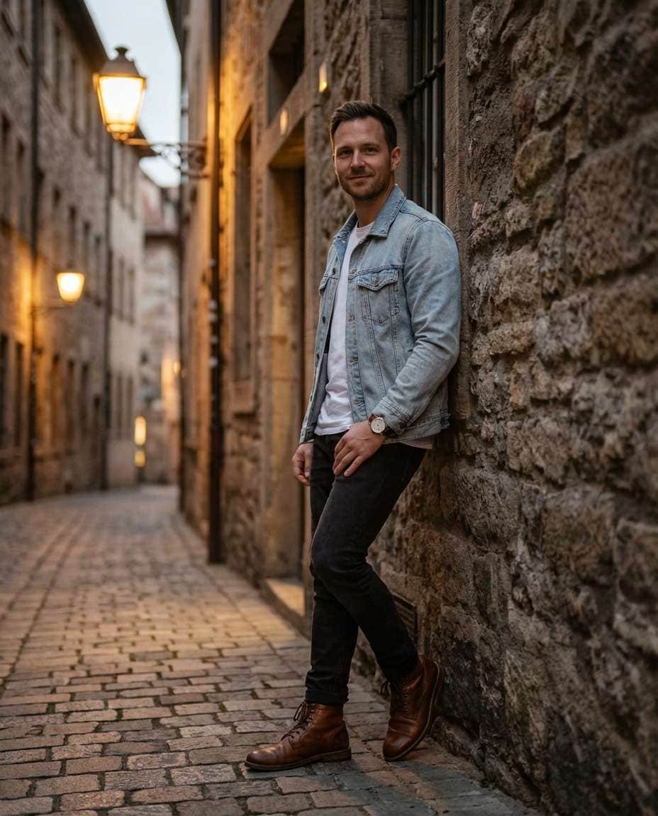 old town alleyway photo