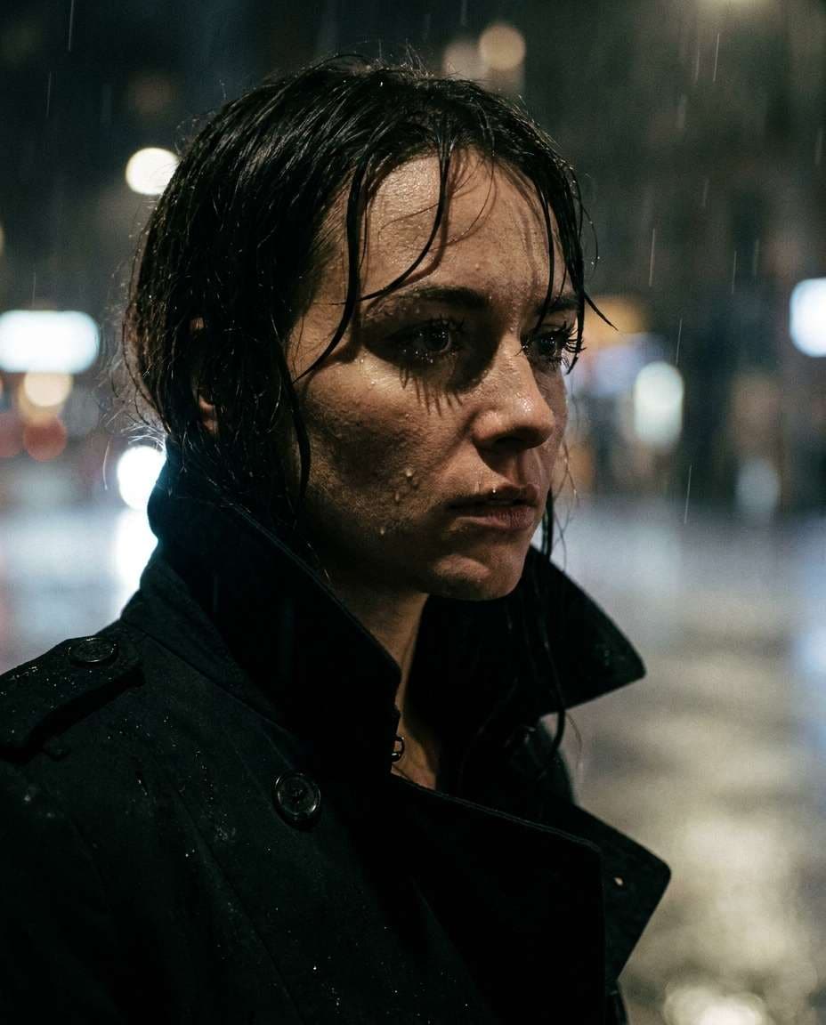 wet hair drama photo