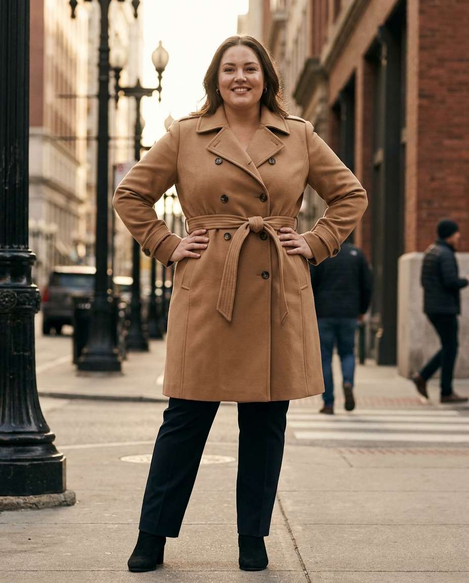 plussize editorial photo