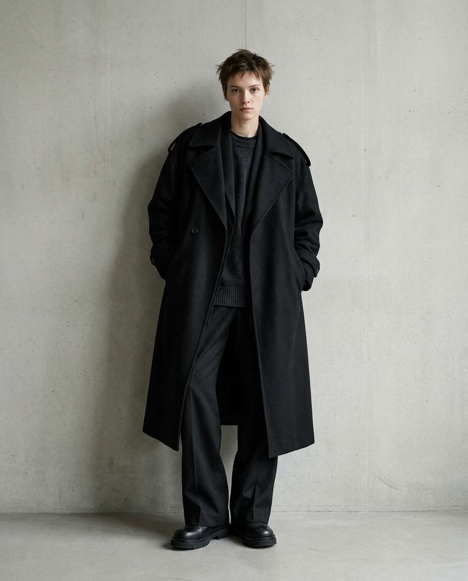 oversized minimal look photo