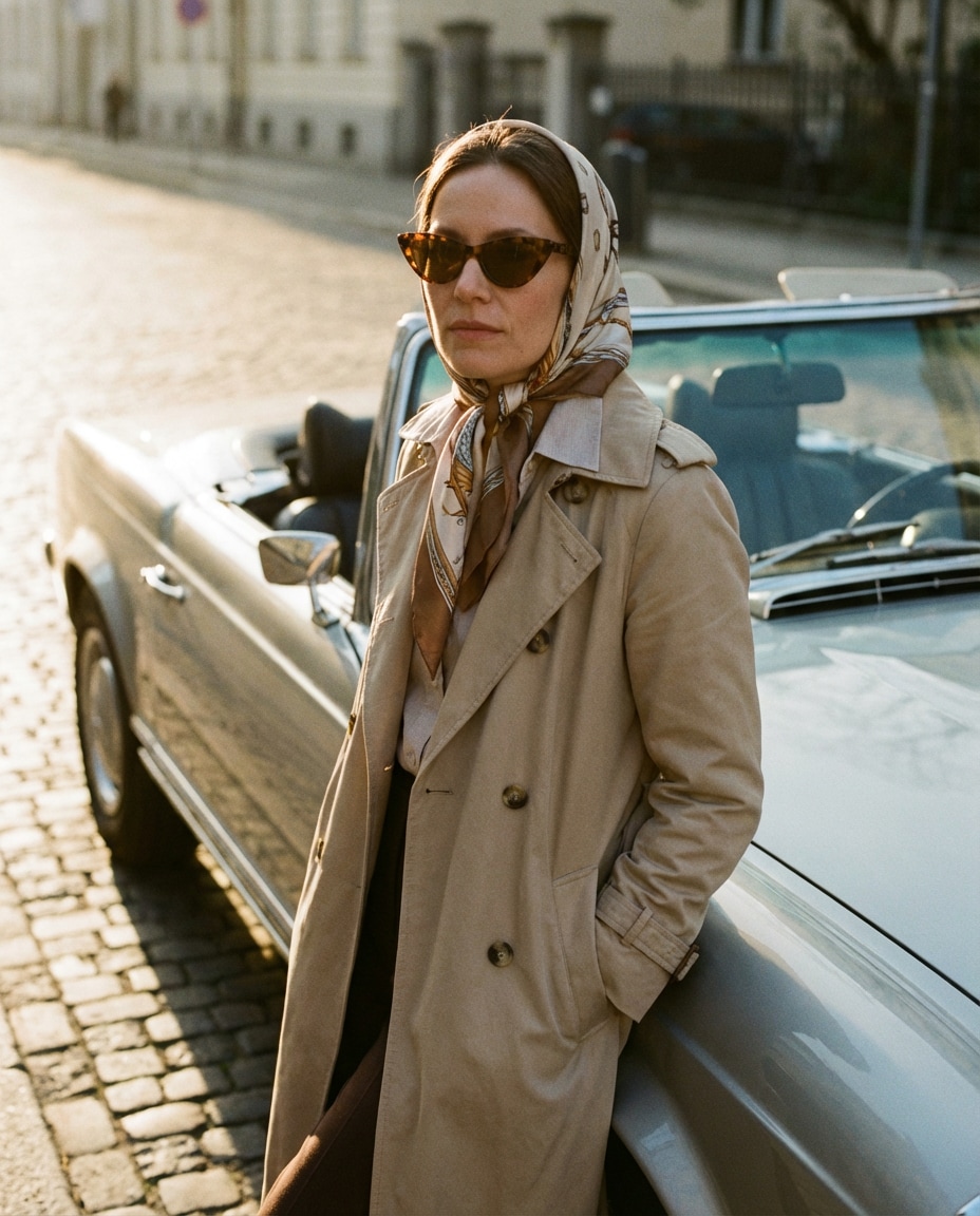 retro film grain photo