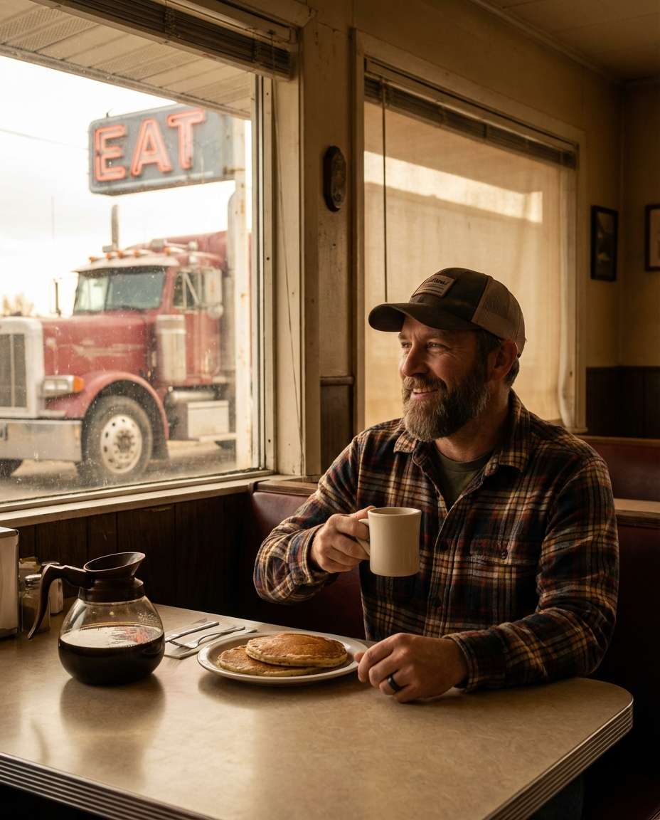 diner coffee break photo