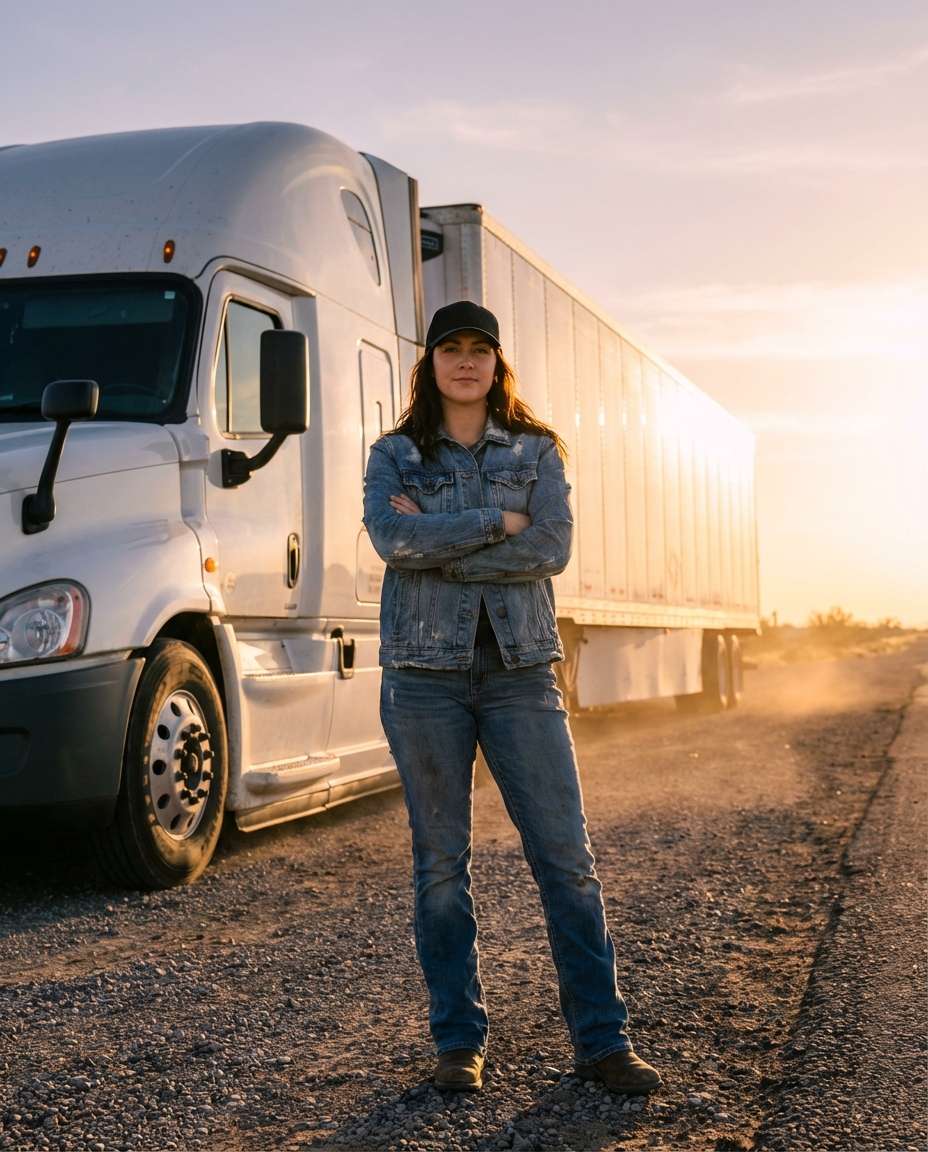 golden hour highway photo