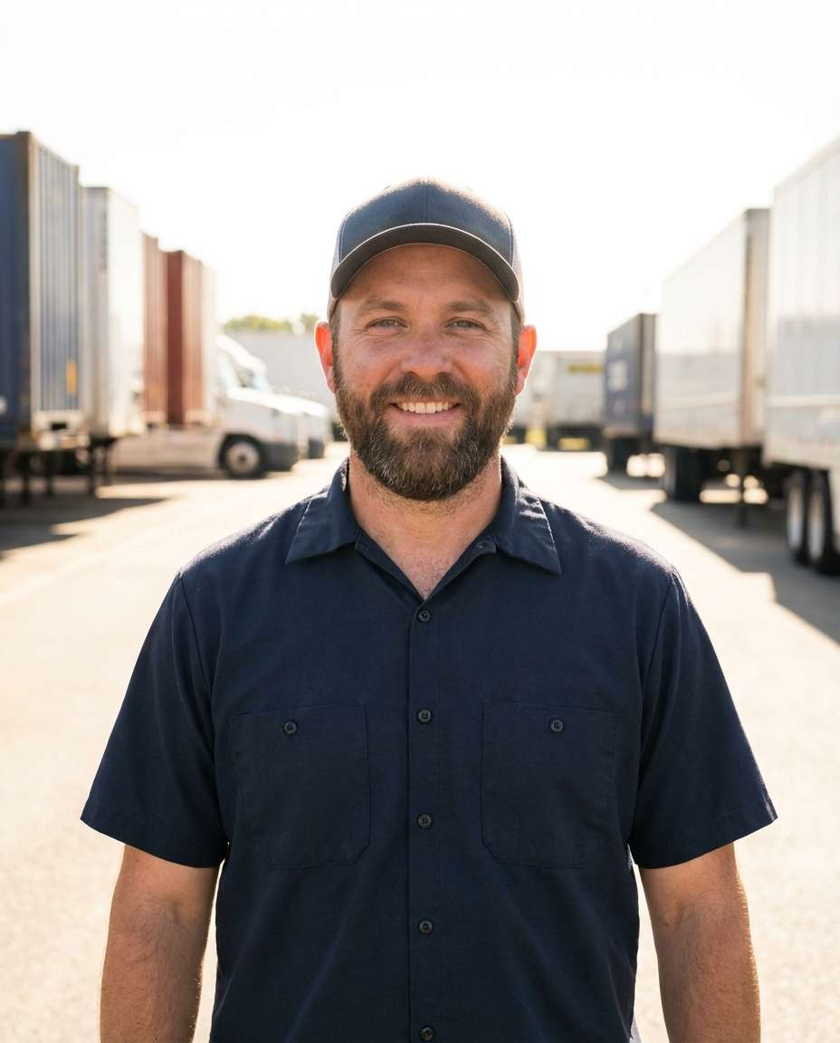 sunlit yard portrait photo