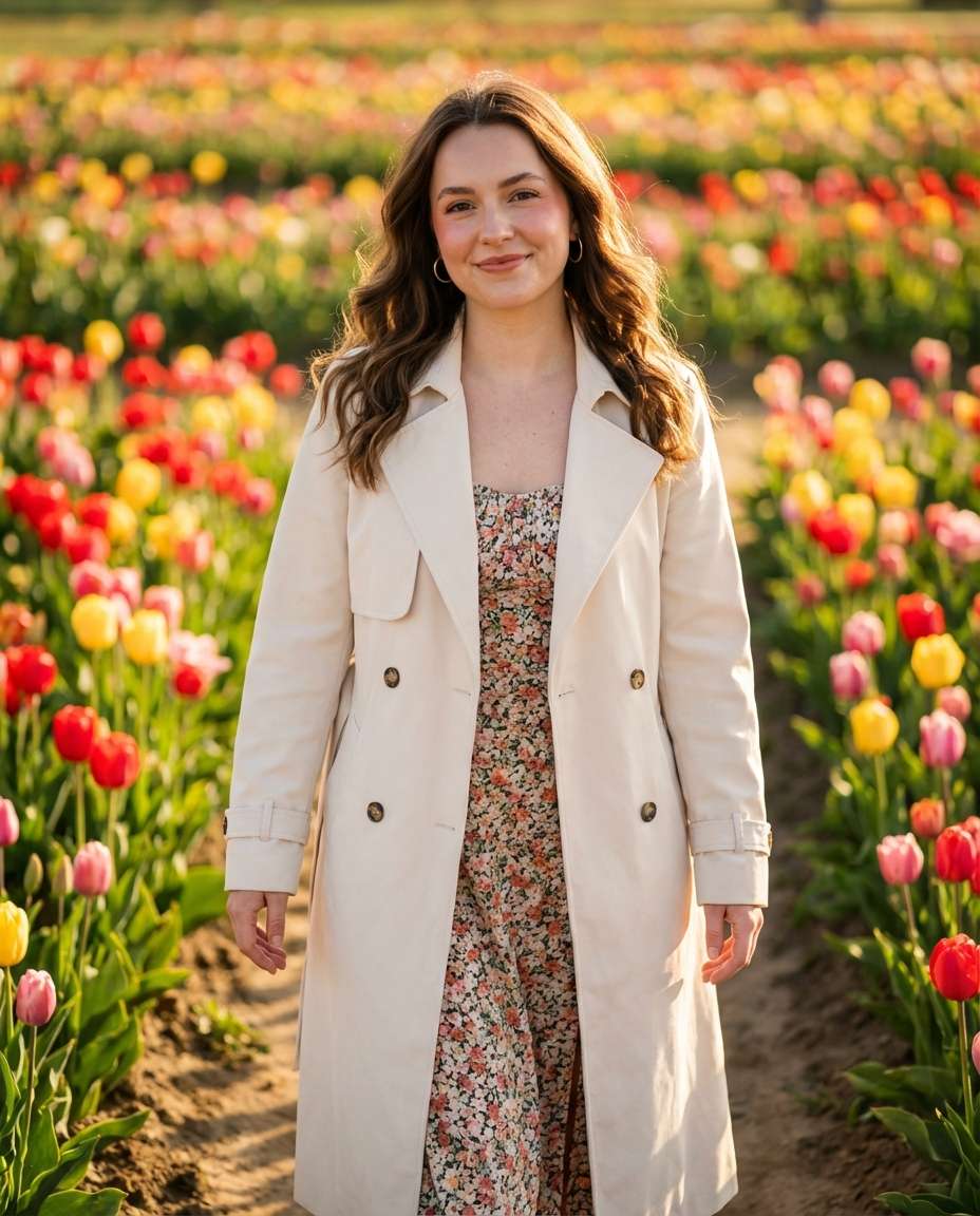 golden hour solo stroll photo