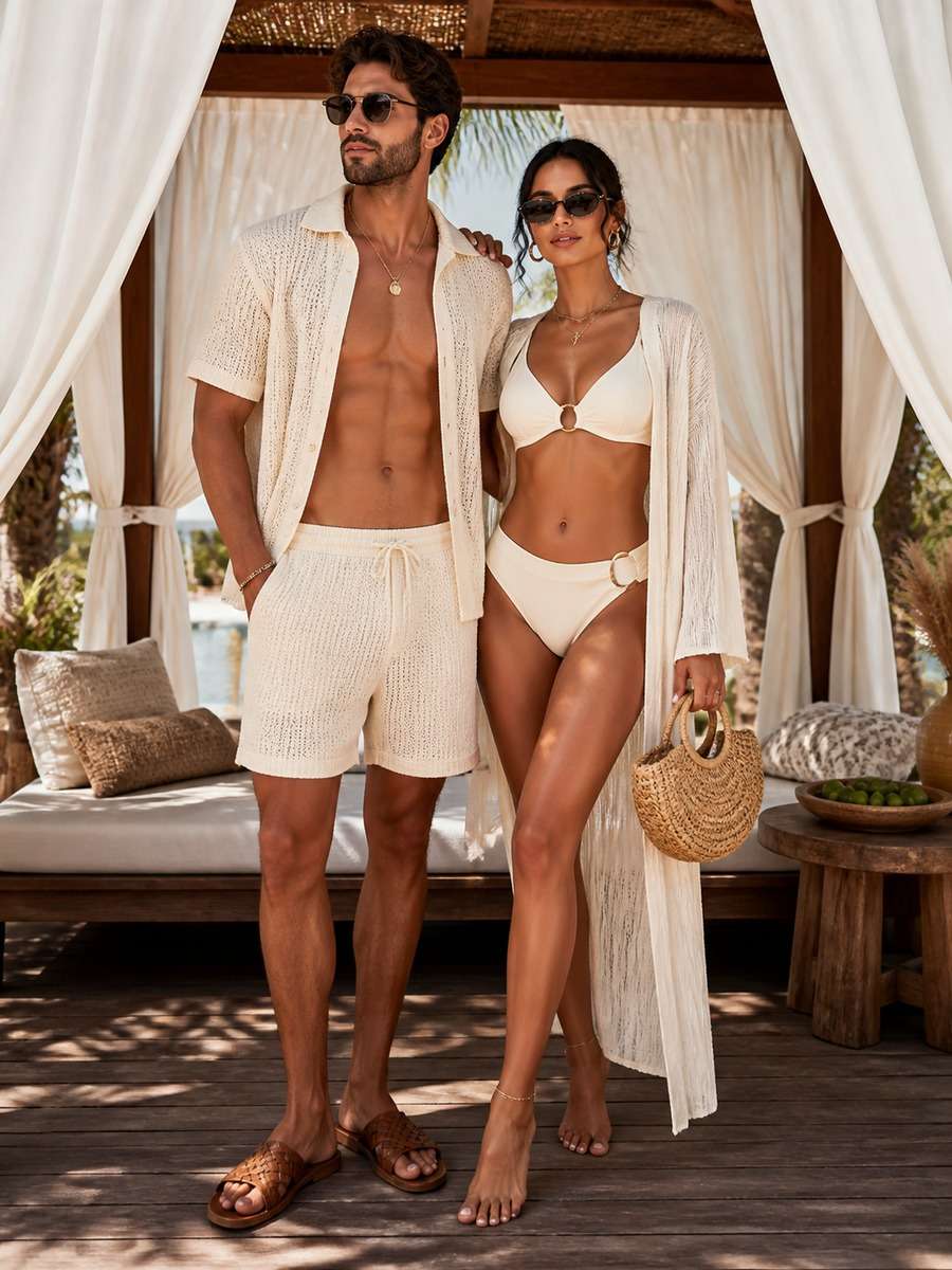 Elegant Cabana Fashion Shot photo