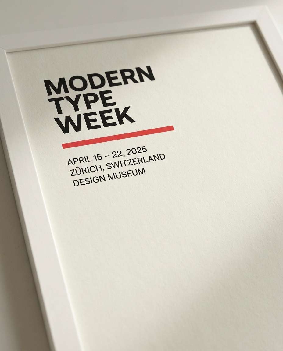 swiss grid poster photo