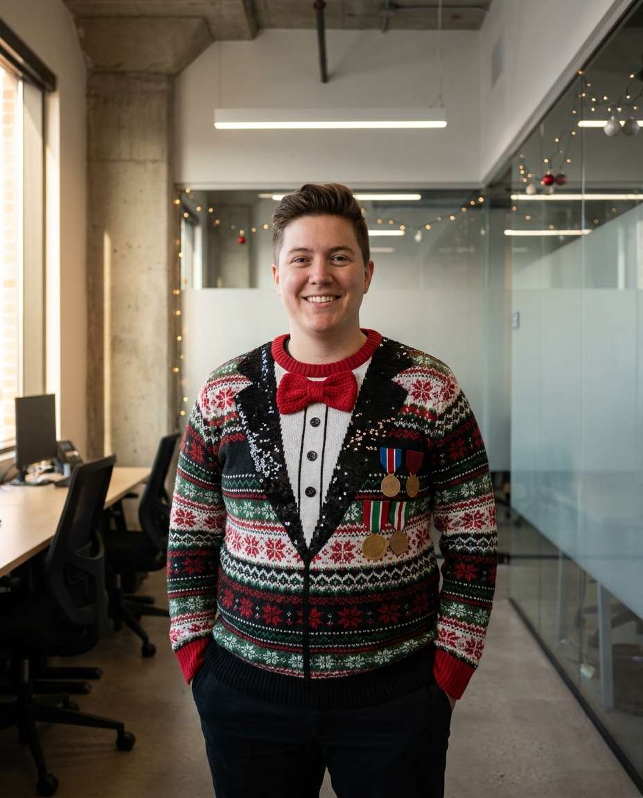 office party tacky chic photo