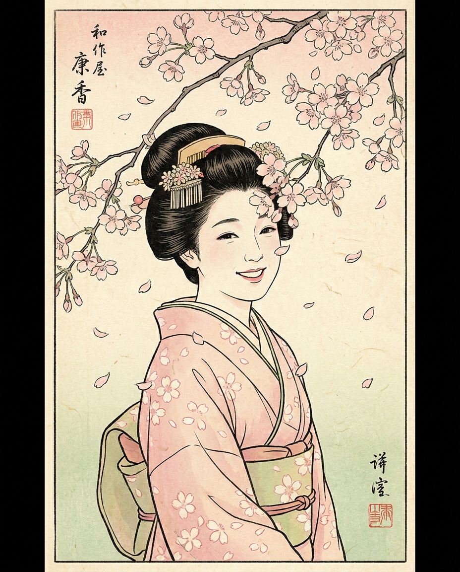 cherry blossom breeze photo