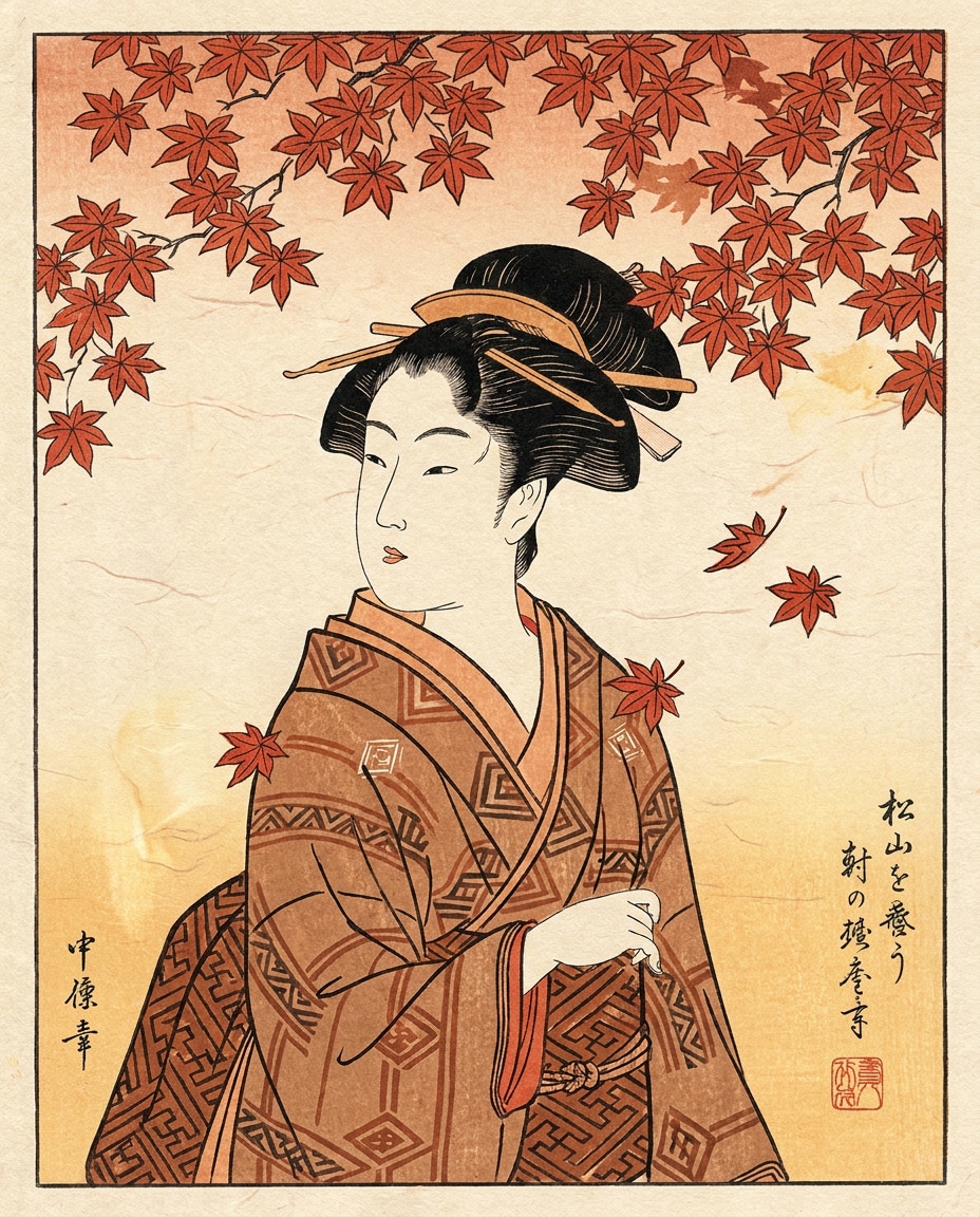 autumn maple quiet photo