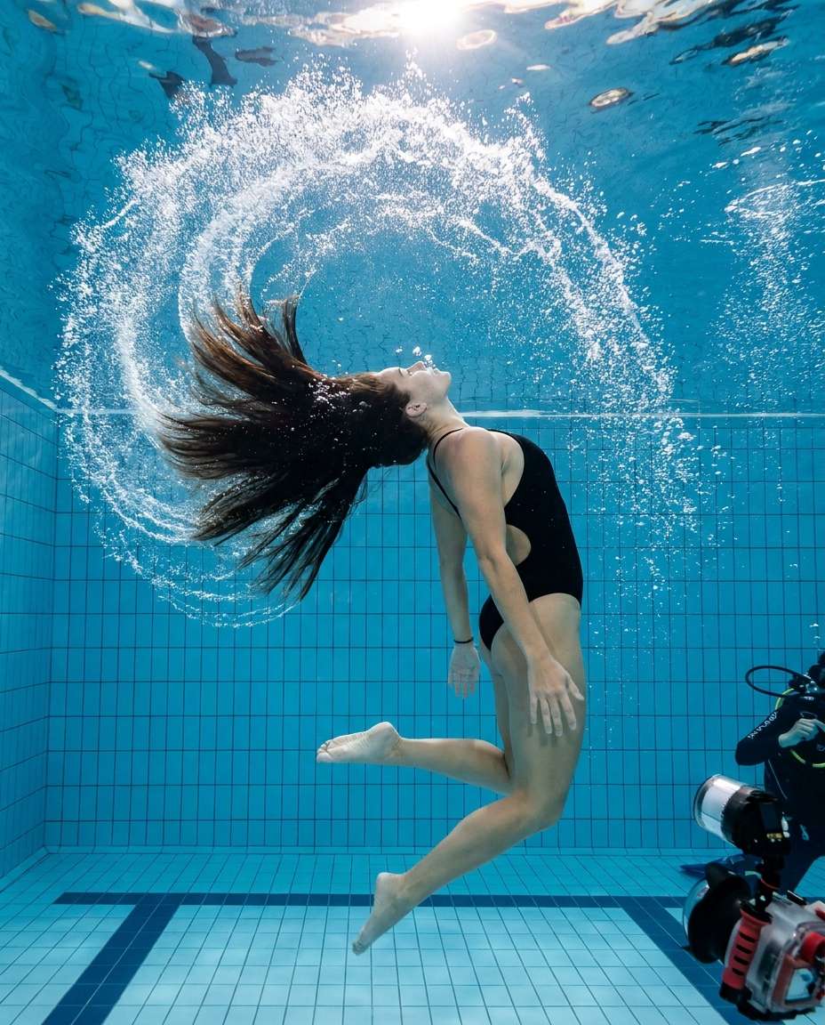 hair flip photo