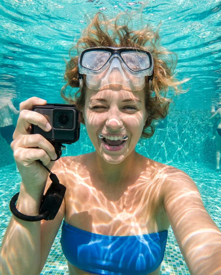 sunkissed selfie photo