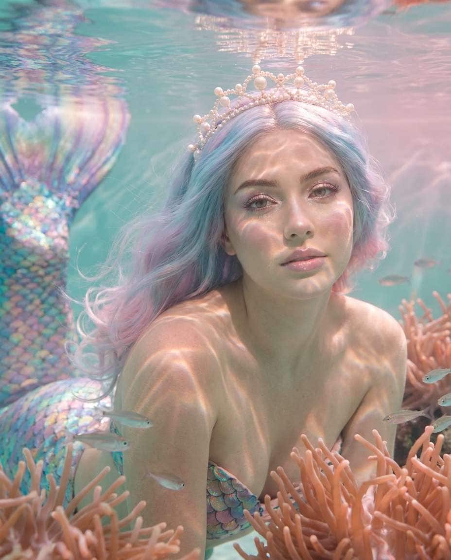 mermaid core glow photo