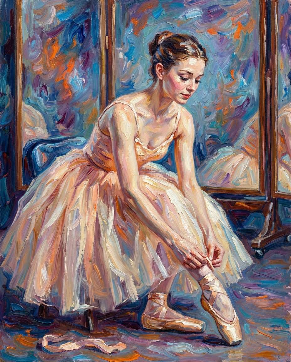 backstage ballerina photo