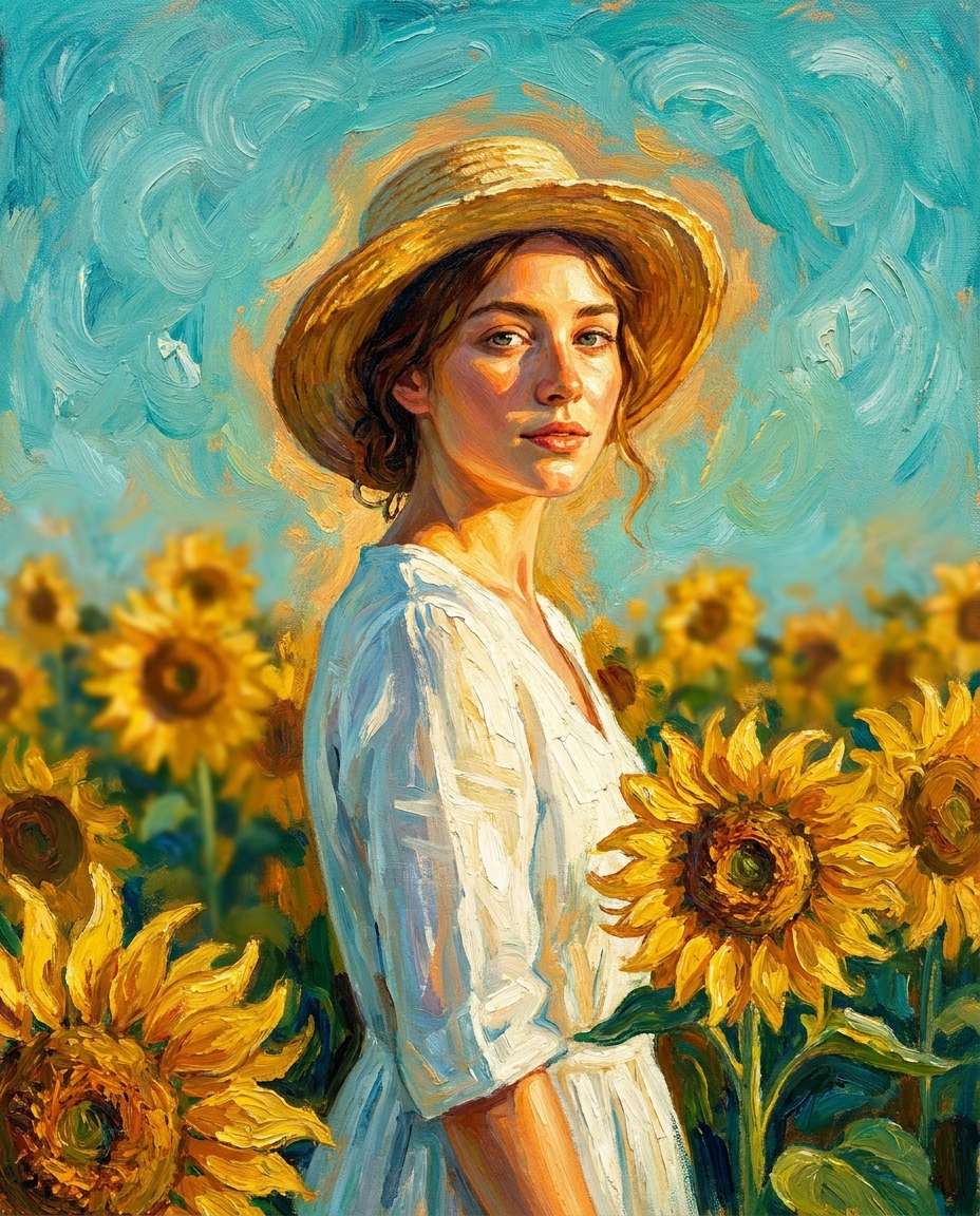 sunflower field muse photo