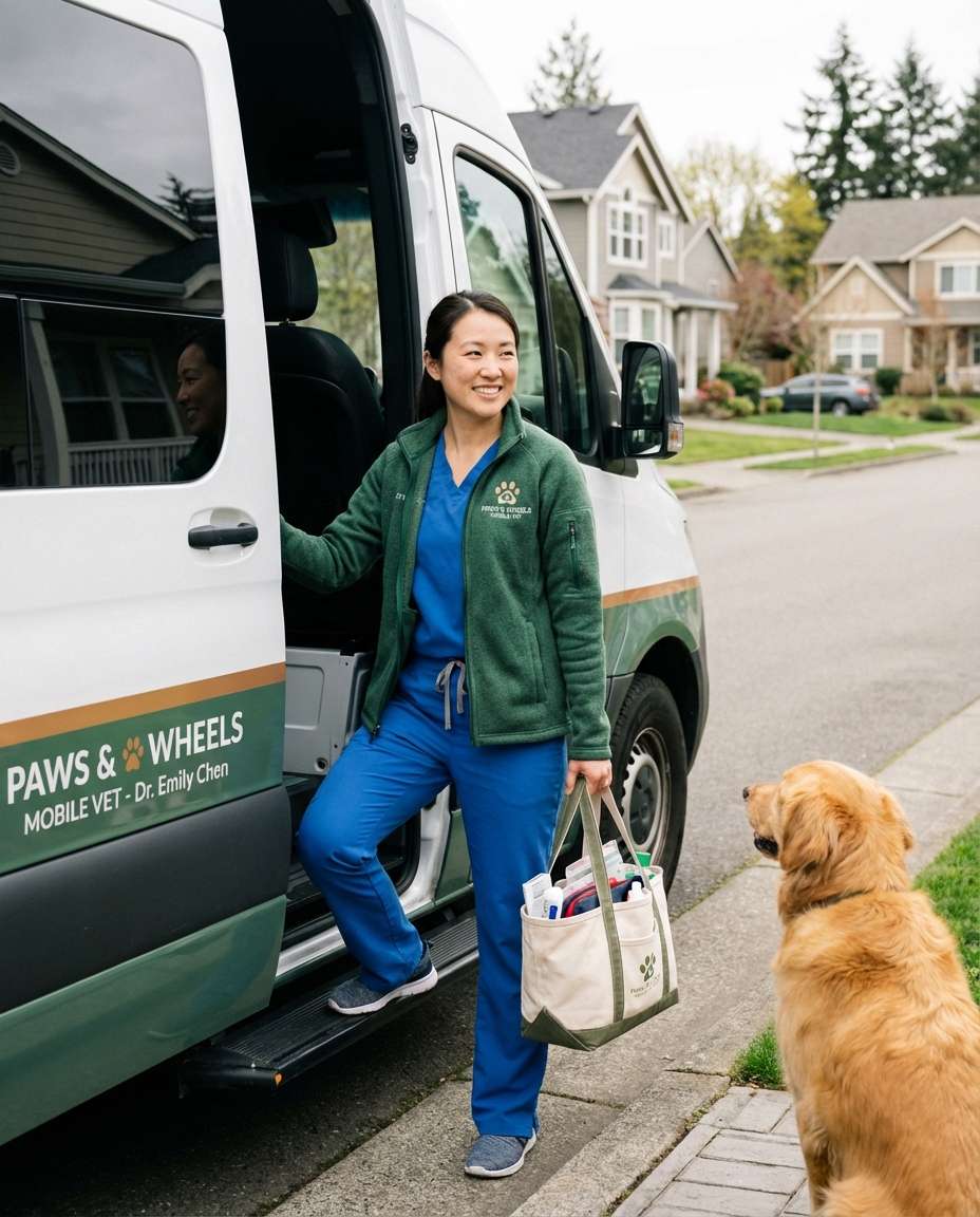 mobile clinic van photo