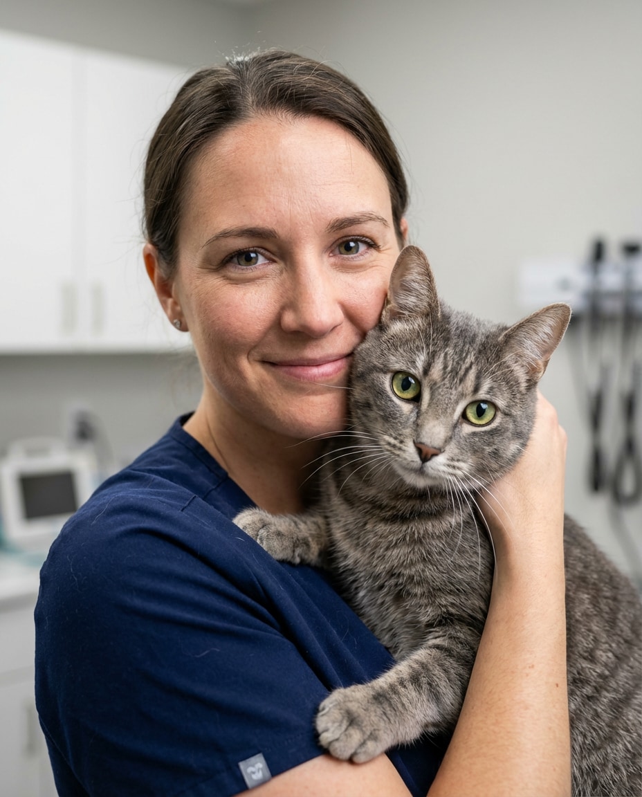 cat wellness portrait photo