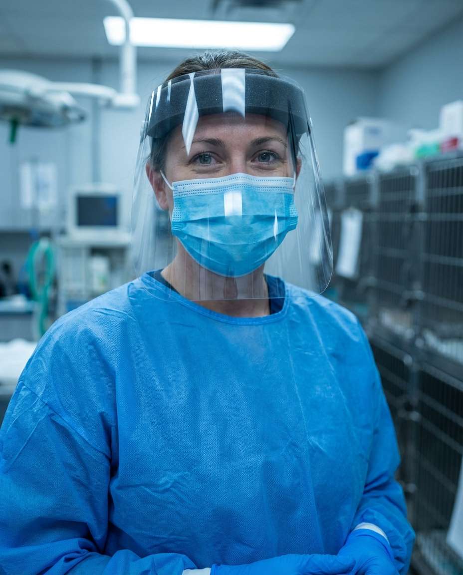 protective ppe portrait photo