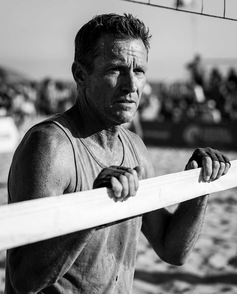 gritty black and white photo