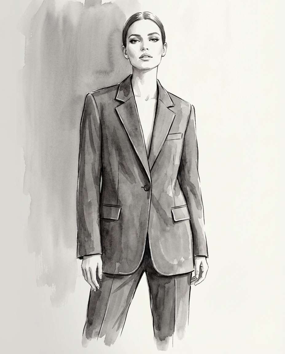 studio fashion look photo