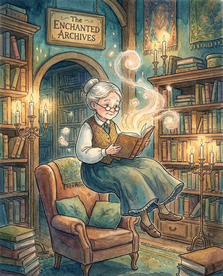 fairy tale librarian photo