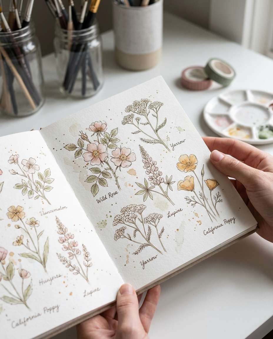 botanical book plate photo