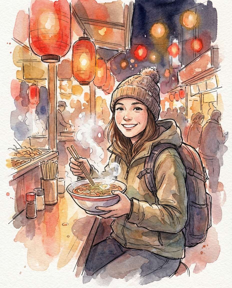 street food moment photo