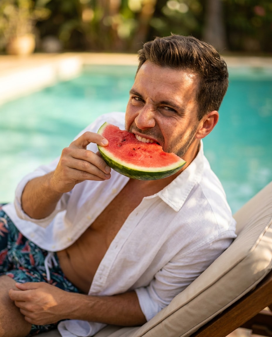 poolside bite photo