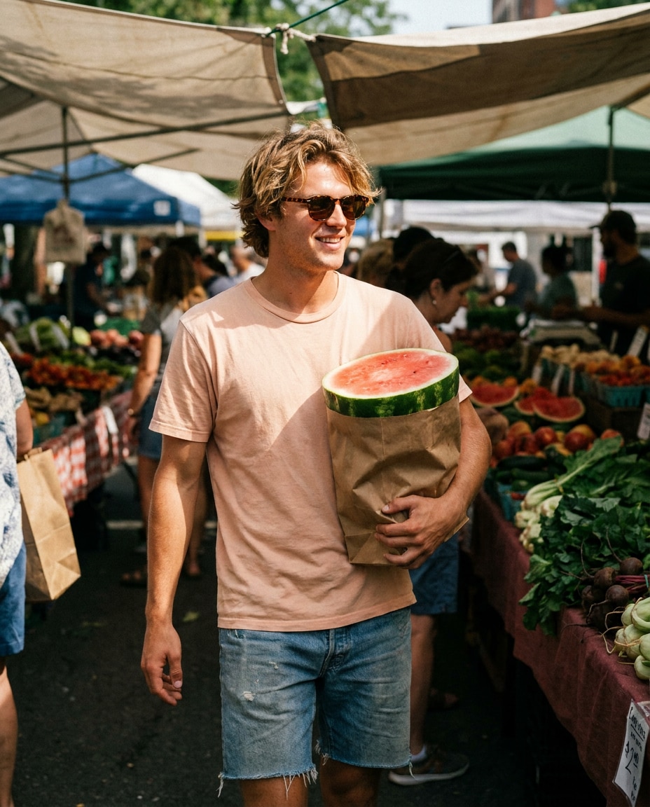 market street candid photo