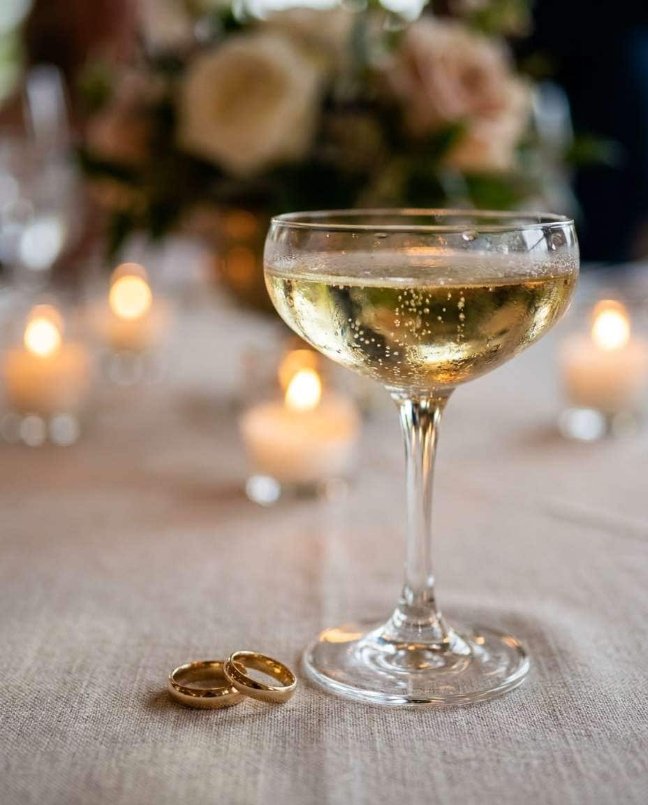 champagne toast props photo
