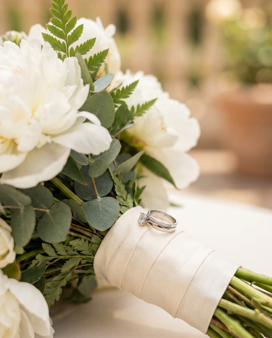 on bouquet photo