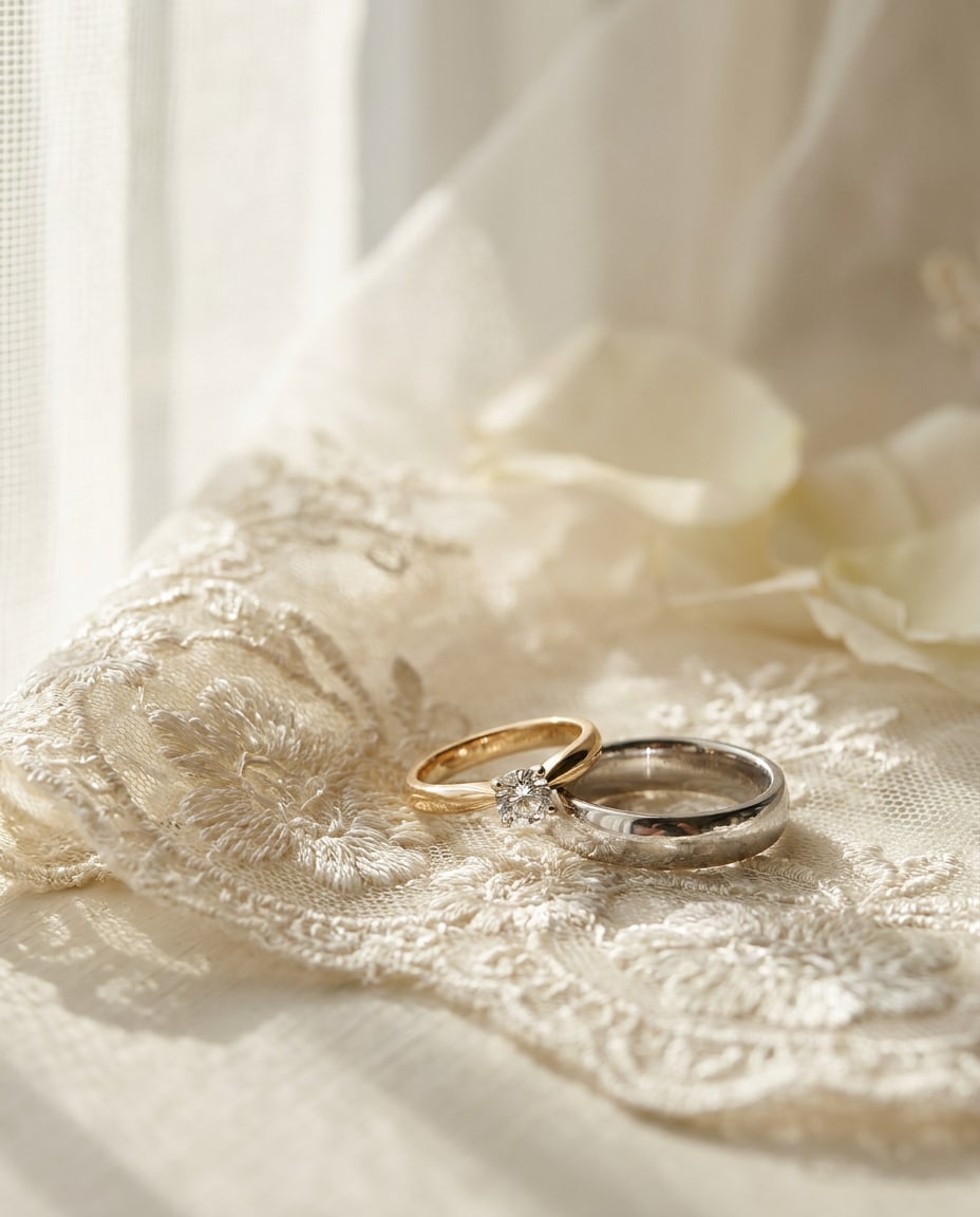 on lace detail photo
