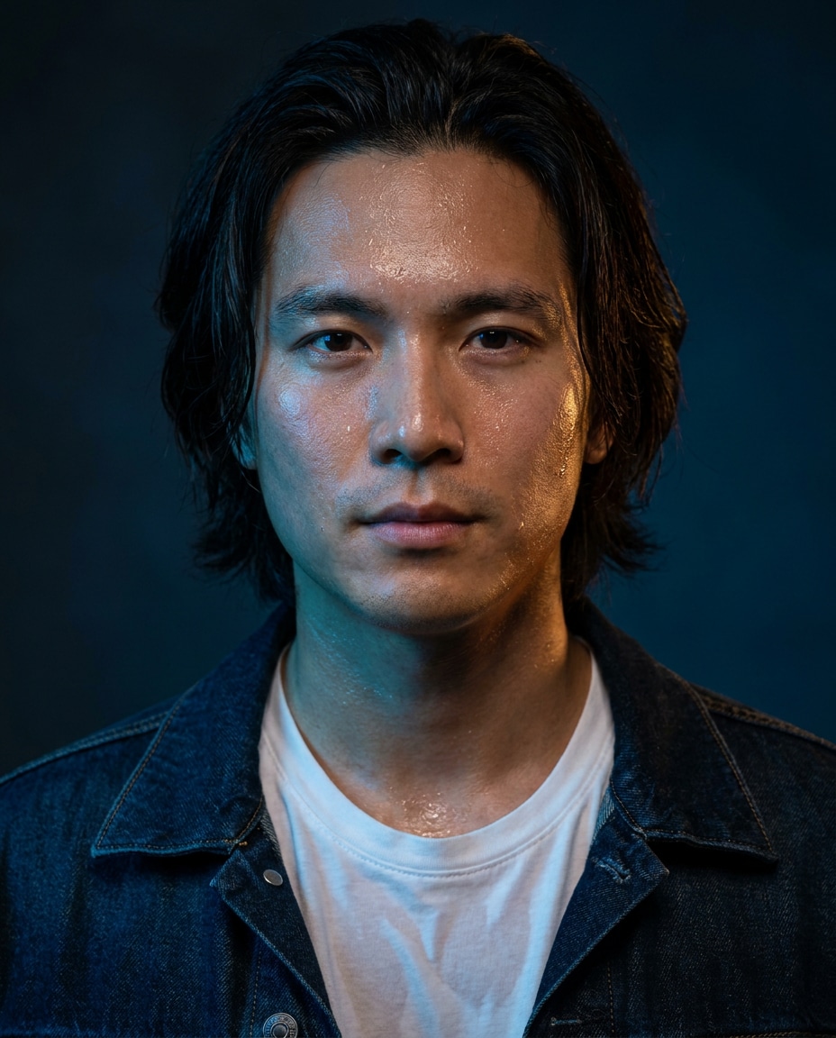 studio gellight portrait photo