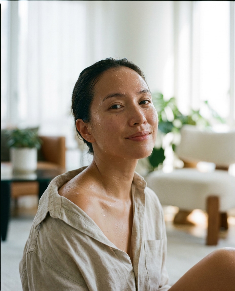 golden hour portrait photo