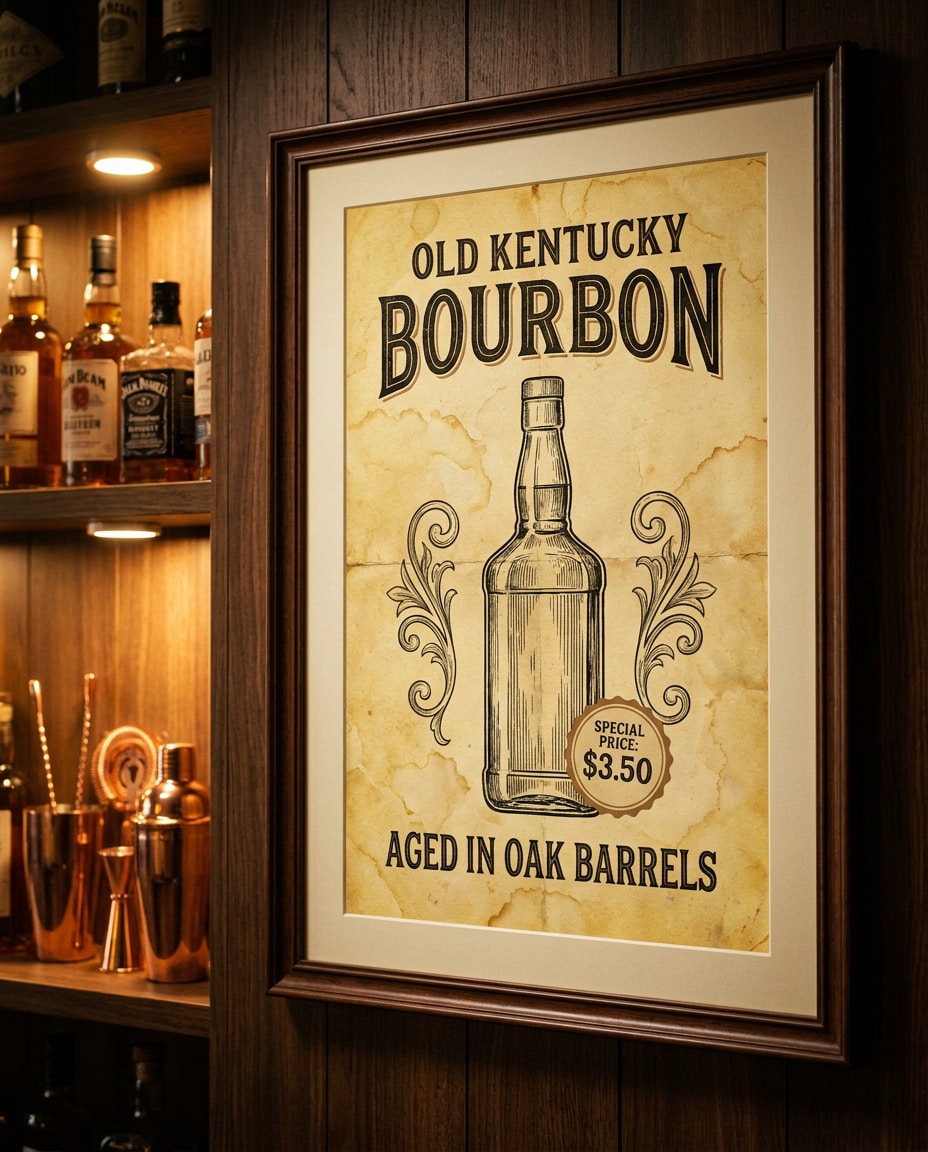 vintage distillery ad photo