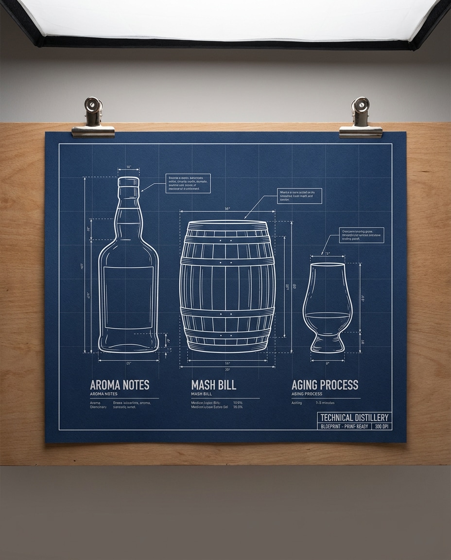 bourbon blueprint photo
