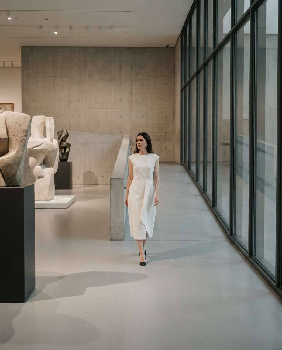 museum minimalist photo