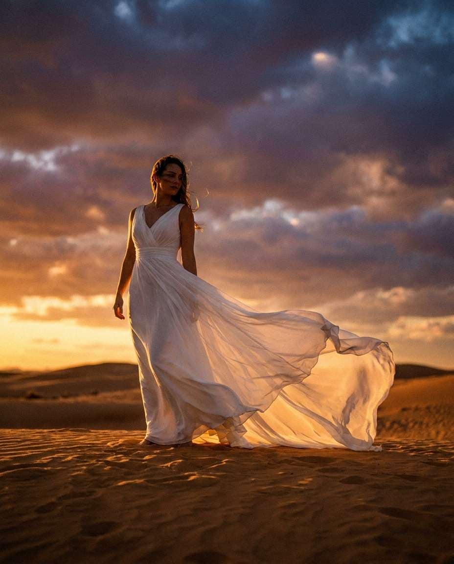 desert dune flow photo