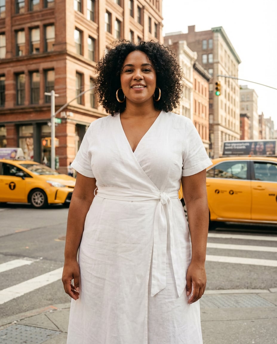 plussize power pose photo