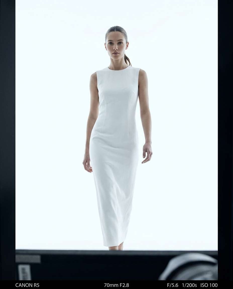 highkey minimal frame photo