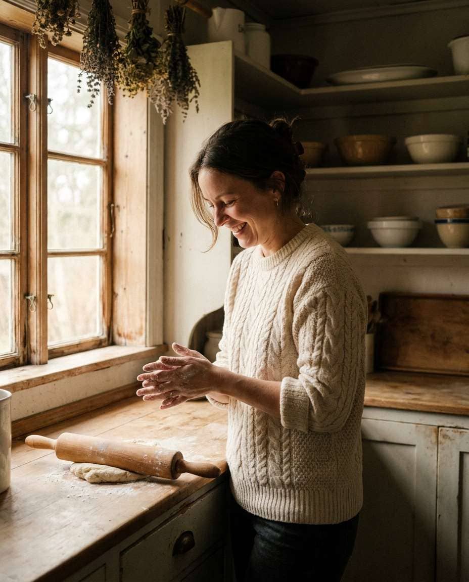 cottagecore kitchen photo